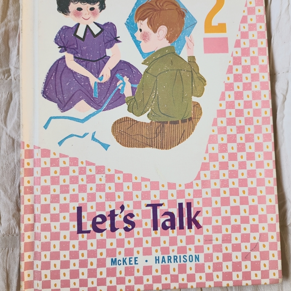 Vintage English Textbook